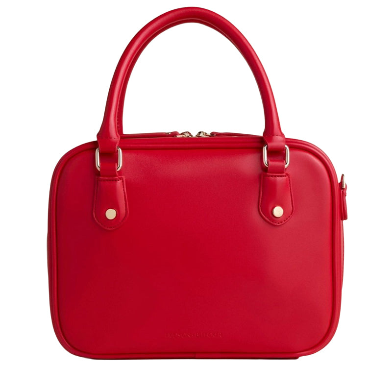 HUDSON-BLEECKER-Voyager-Travel-Bag-red