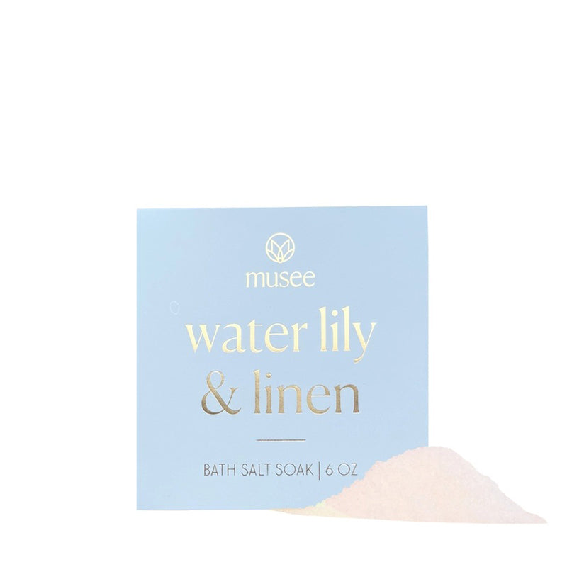 MUSEE BATH | Water Lily & Linen Mini Bath Salt Soak