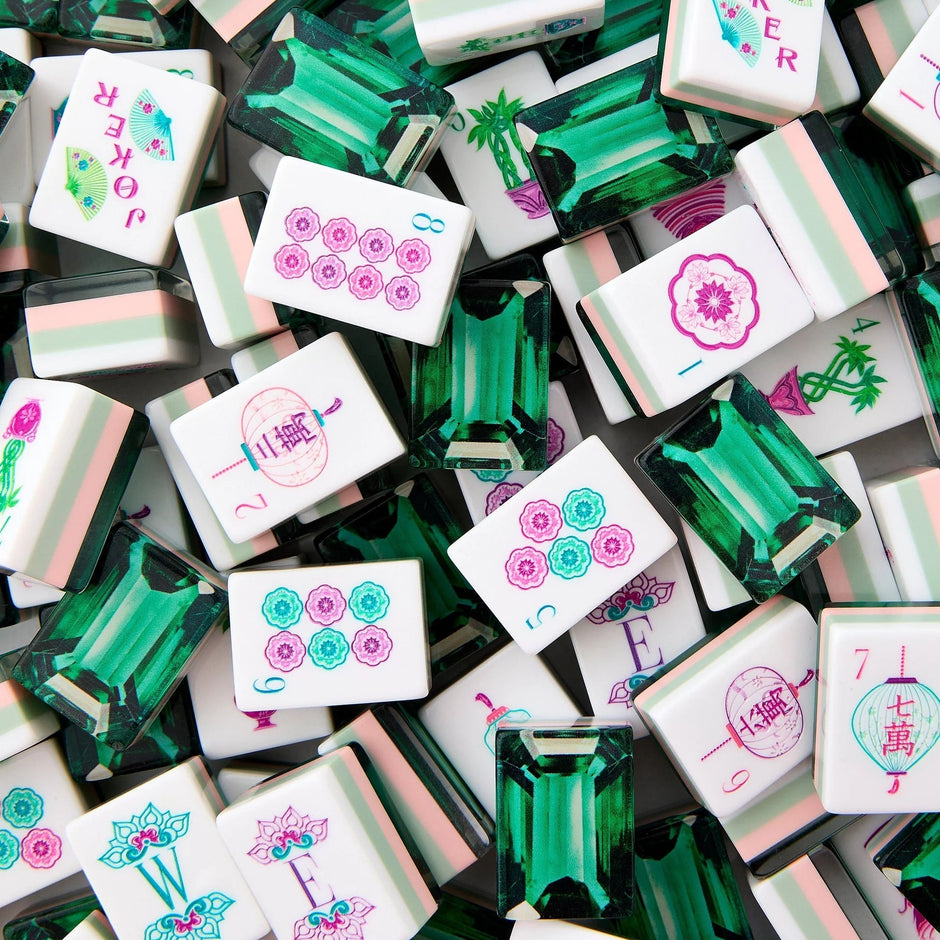 OH MY MAHJONG | Emerald Mahjong Tiles