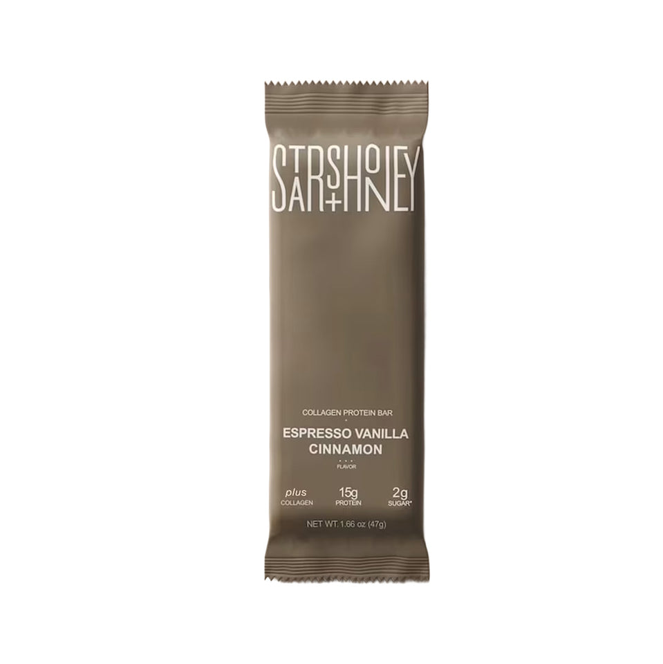 STARS + HONEY | Espresso Vanilla Cinnamon Collagen Protein Bar