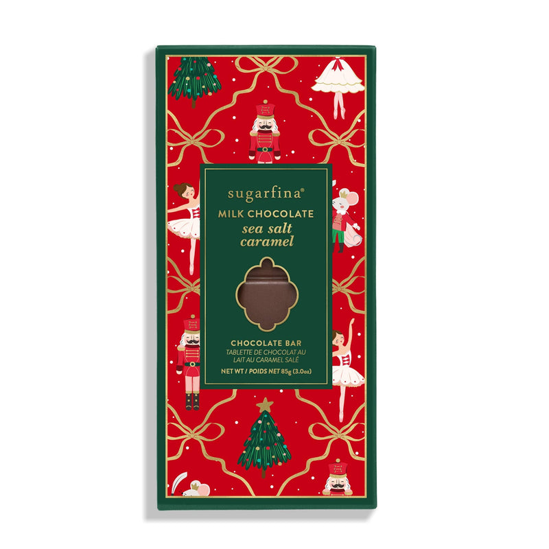 SUGARFINA | LA Ballet x Sugarfina Milk Chocolate Sea Salt Caramel Chocolate Bar