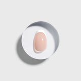 CELEBRITIPS Luminé Classic French Extra Short Round Press On Nails in nude pink on white background