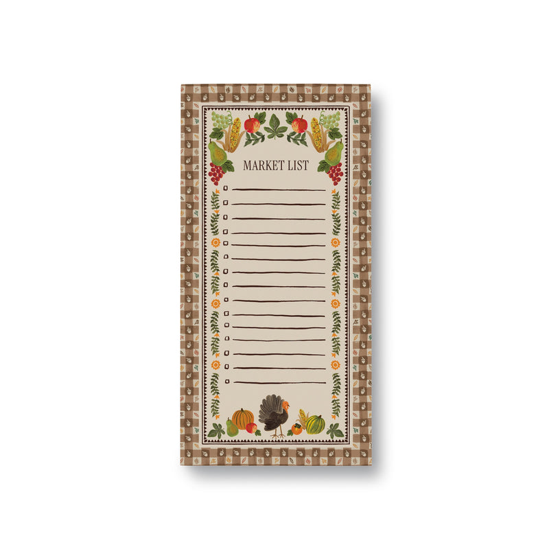 RIFLE PAPER CO. | Harvest Gingham Market Pad