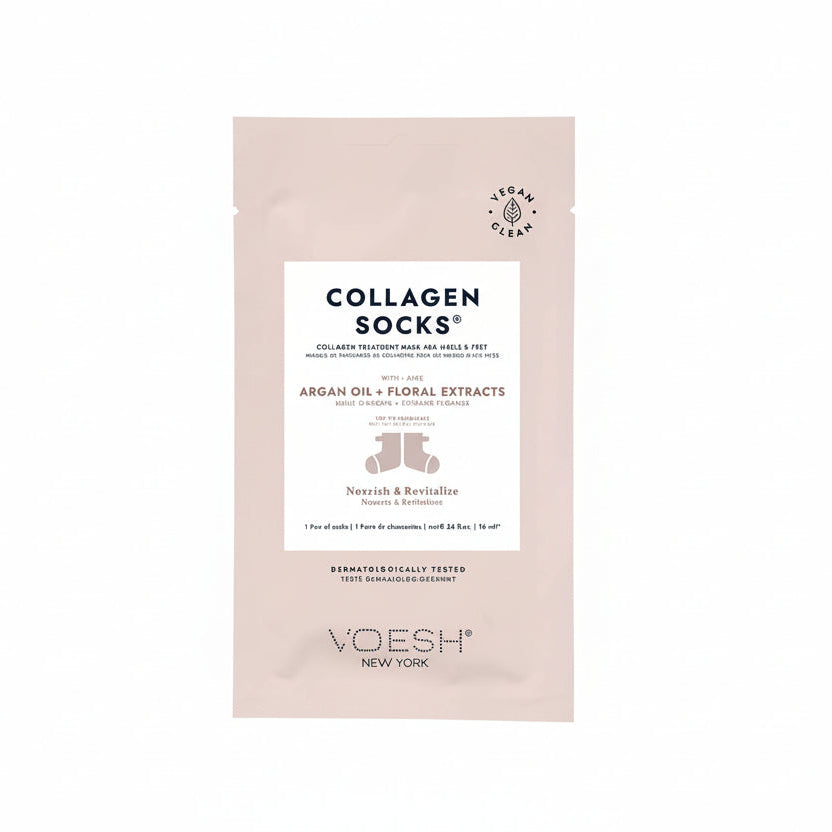VOESH | Collagen Socks with Argan Oil + Floral Extracts