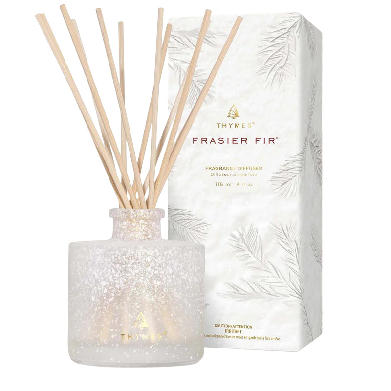 thymes-frasier-fir-petite-flocked-reed-diffuser