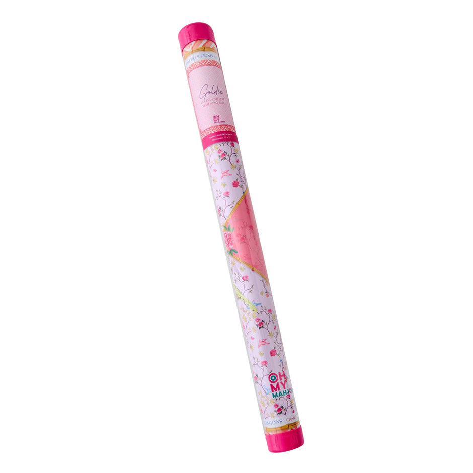 OH MY MAHJONG | Goldie Mahjong Mat in Tube - storage tube