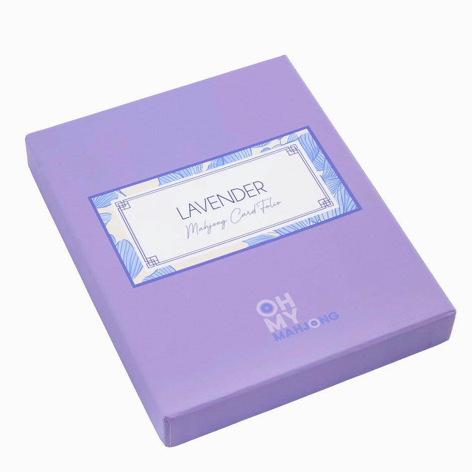 Oh My Mahjong | Lavender Mahjong Card Folio