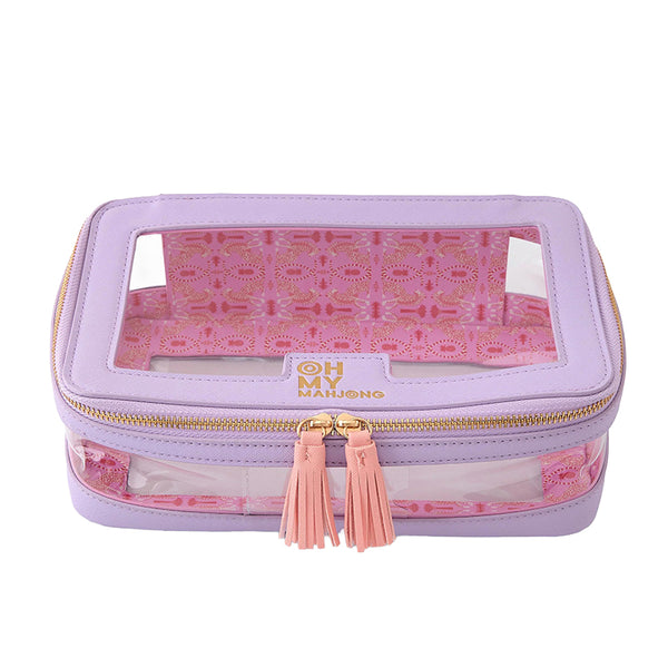 OH MY MAHJONG | Lavender Tile Storage Bag