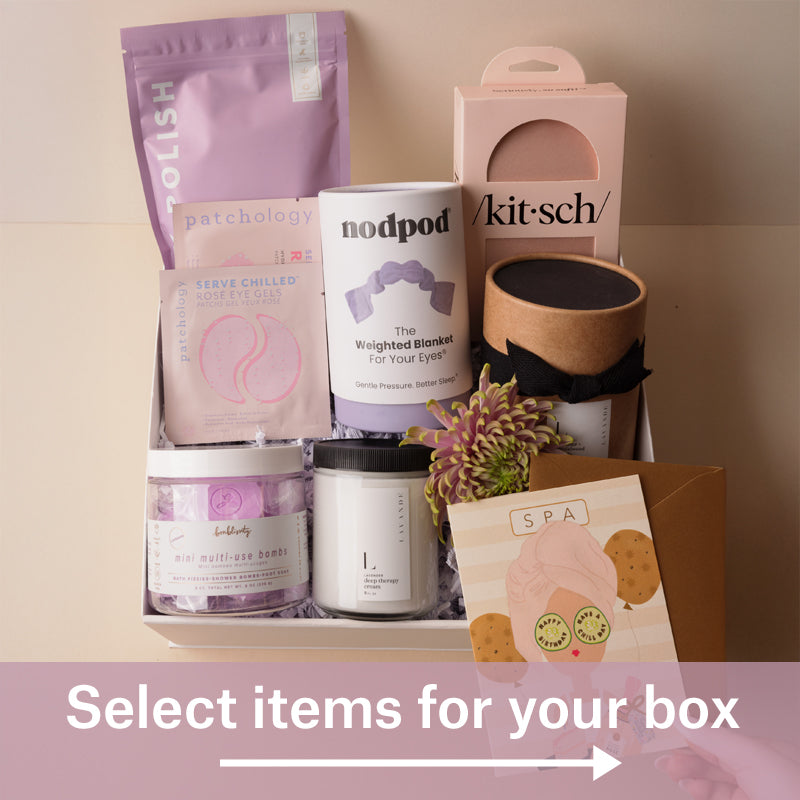 BELLE & BLUSH | Lavender Luxury Spa Gift Box