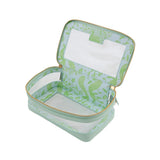 OH MY MAHJONG | Mint Tile Storage Bag - open interior