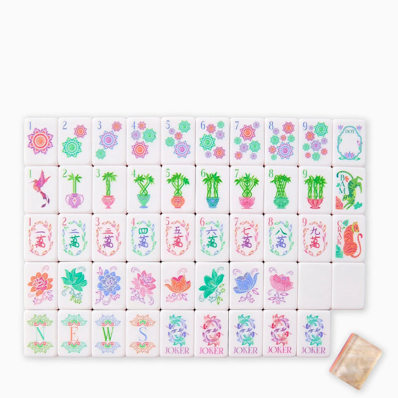OH MY MAHJONG | Pearlescent Amara Mahjong Tiles