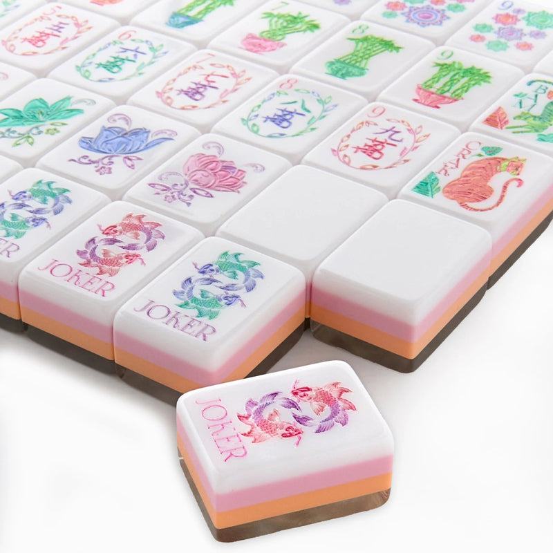 OH MY MAHJONG | Pearlescent Amara Mahjong Tiles