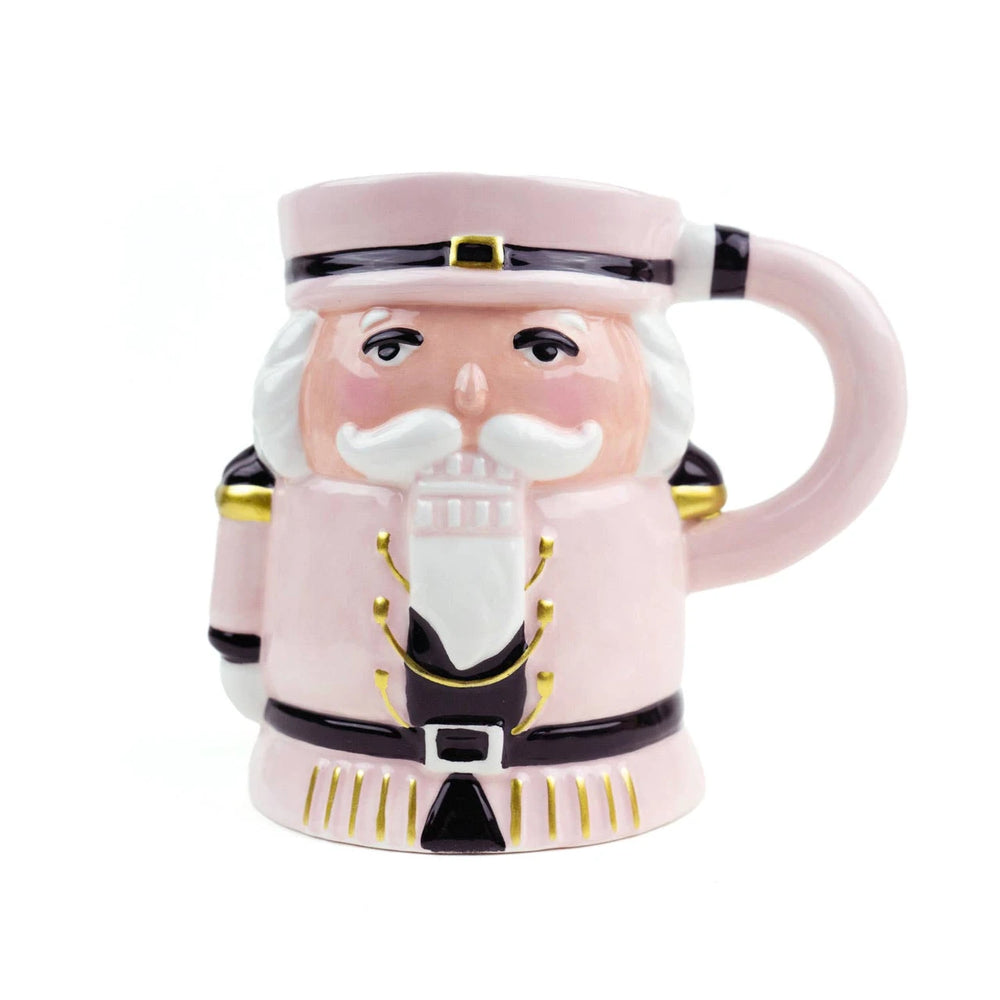 8 OAK LANE | Pink Nutcracker Ceramic Mug