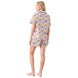PRINTFRESH | Sweet Bee Short PJ Set - Pink Petal