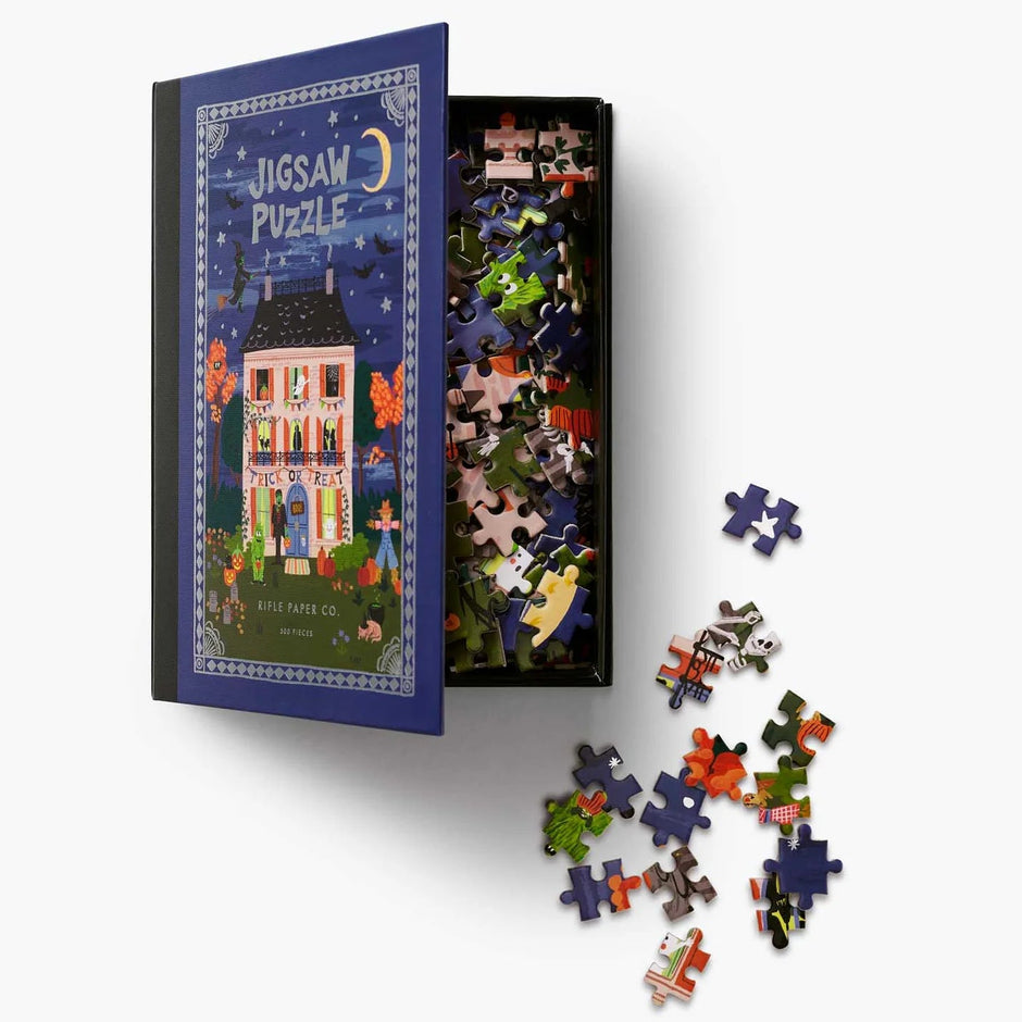 RIFLE PAPER CO. | Haunted House Jigsaw Puzzle