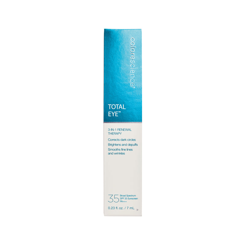Colorescience Total Eye 3-in-1 Renewal Therapy – Fair, SPF 35, 0.23 Oz – NIB