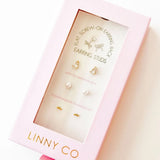 LINNY CO | The Icon Screwback Stud Earring Set