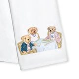 TOSS DESIGNS | Kitchen Towel - Girls Playing Mahjong
