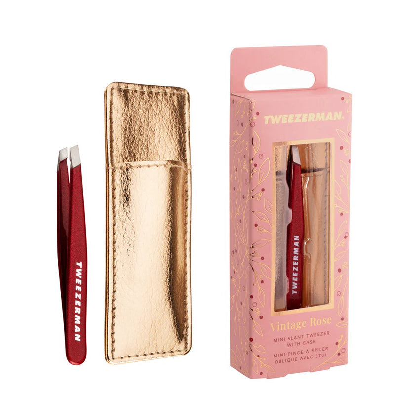 tweezerman-vintage-rose-mini-slant-tweezer-with-case