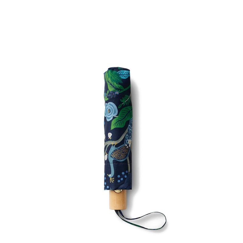 rifle-paper-co-peacock-umbrella-inside-of-matching-storage-sleeve