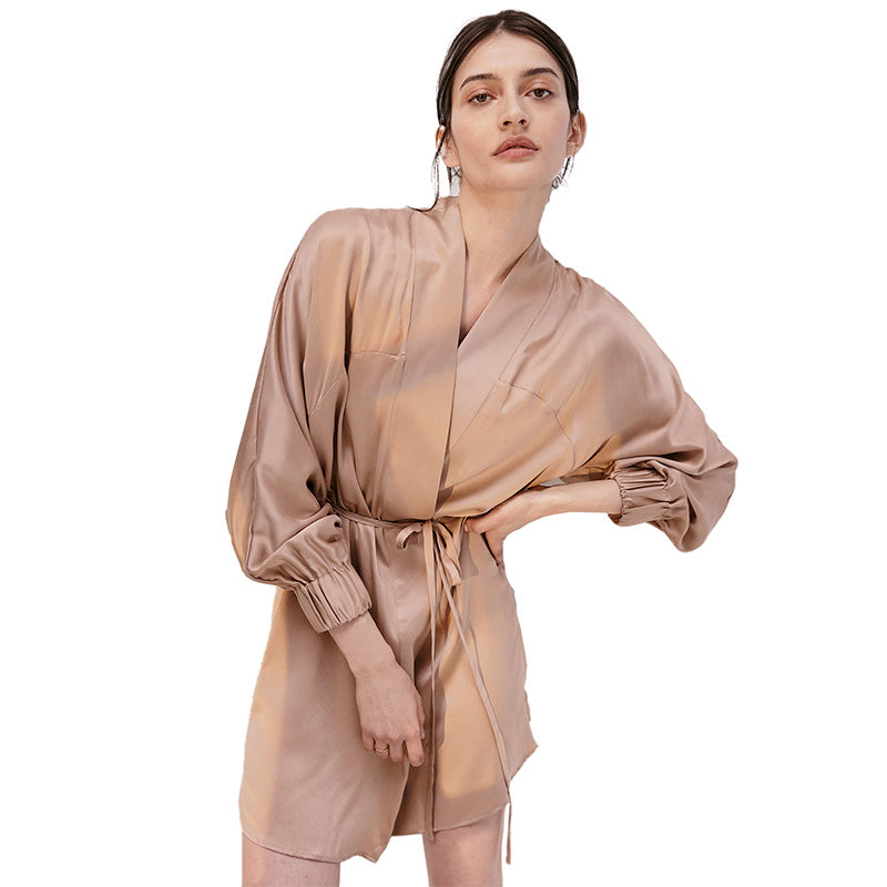 LUNYA | Washable Silk Robe - Core Collection
