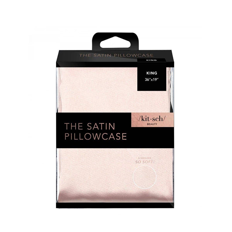KITSCH | Satin Pillowcase - Blush