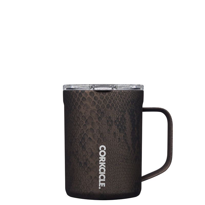 Corkcicle Matte Black 16 oz Coffee Mug