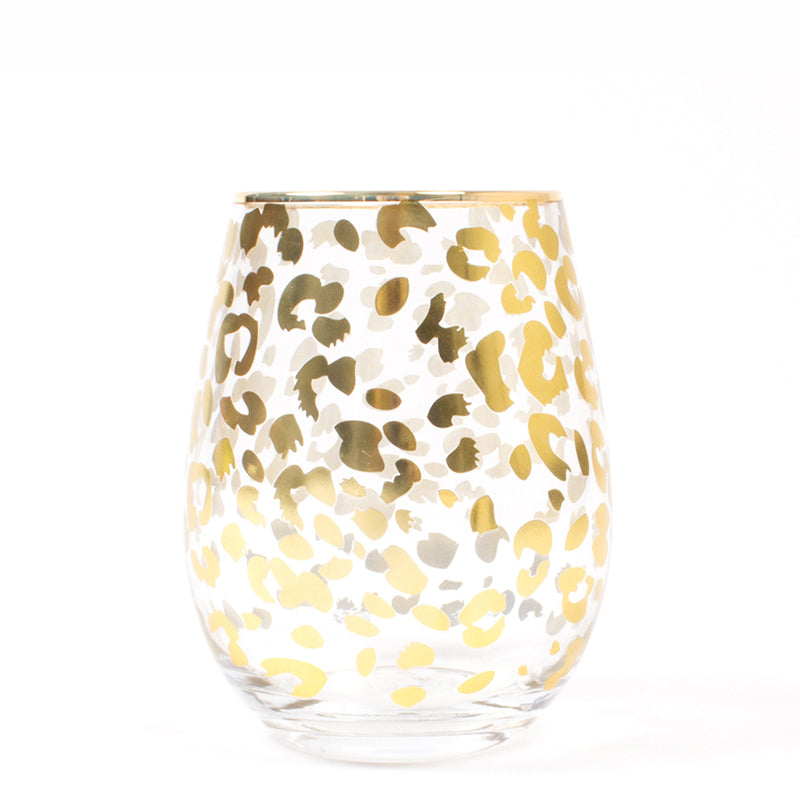 8-oak-lane-stemless-wine-glass-gold-leopard