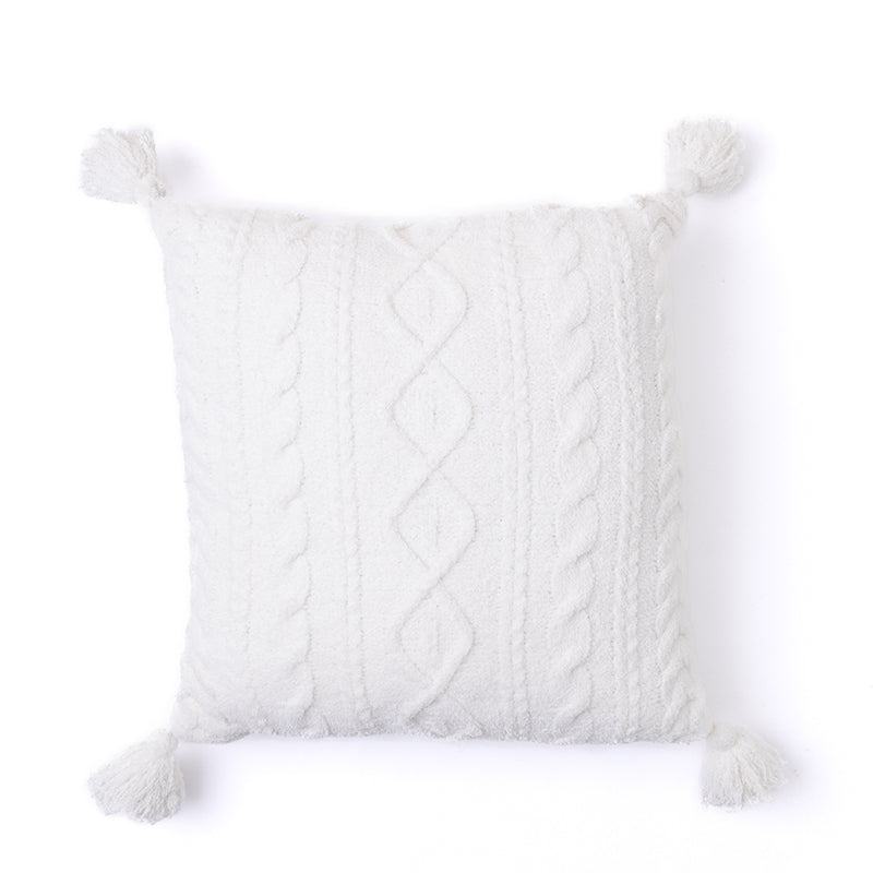 barefoot-dreams-cable-knit-tassel-pillow