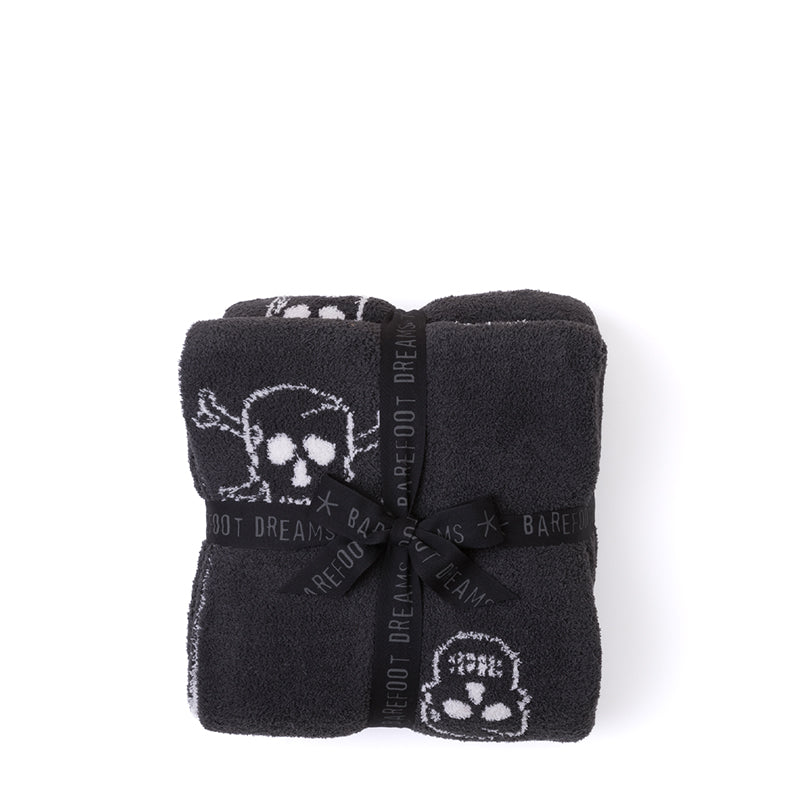 barefoot-dreams-carbon-almond-skull-throw-folded