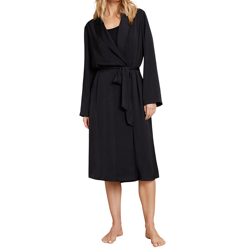 barefoot-dreams-washed-satin-notch-collar-robe-black-front