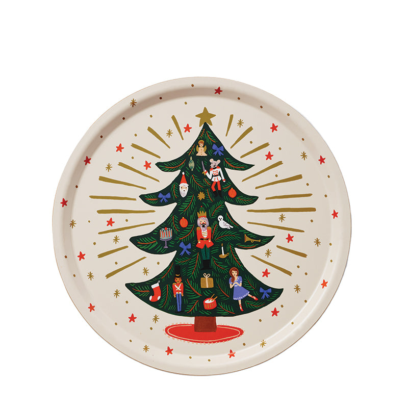 rifle-paper-co-holiday-tree-serving-tray-top-design