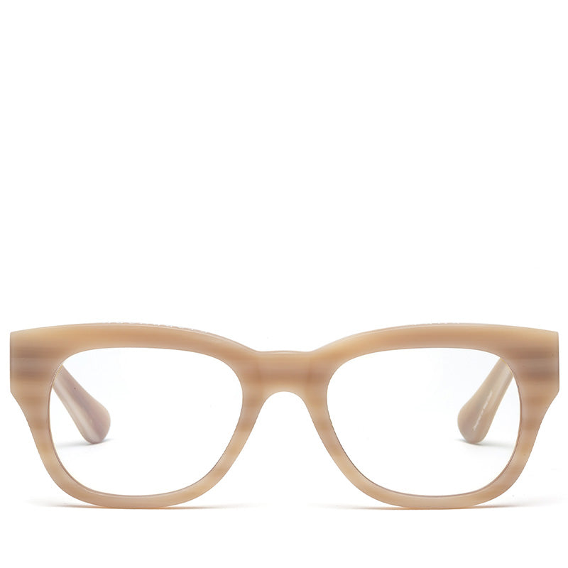 caddis-eye-appliances-miklos-polished-bone-near-clear-lenses-with-blue-light-blocking-technology