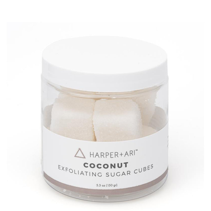HARPER + ARI | Coconut Exfoliating Sugar Cube Jars
