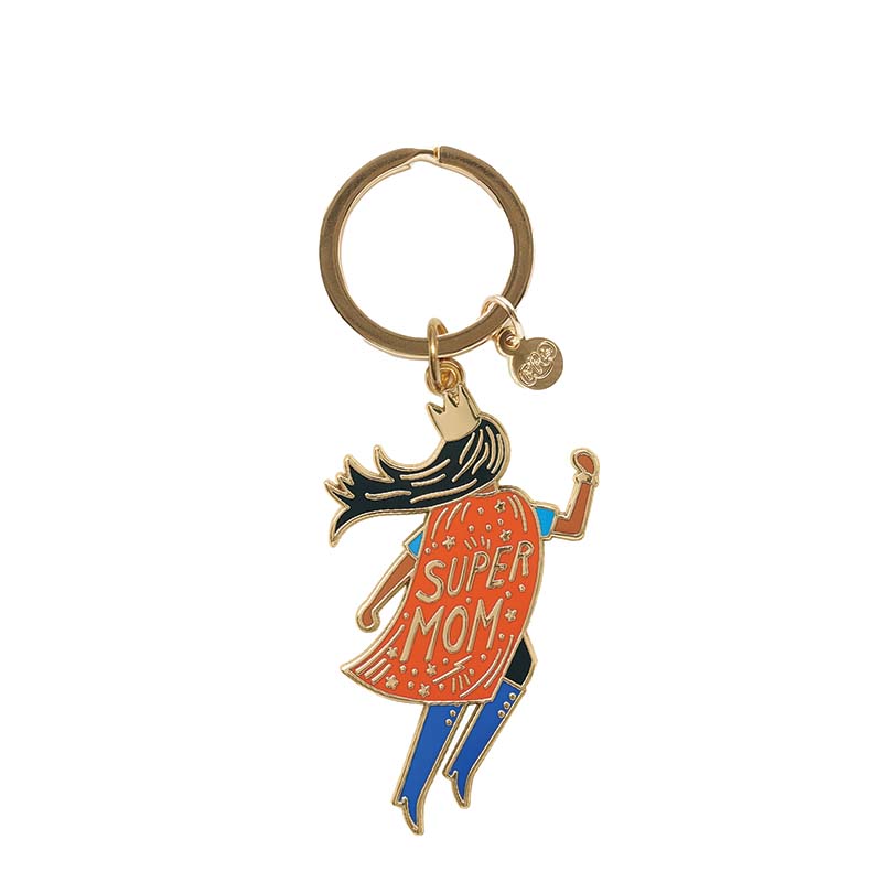rifle-paper-soaring-super-mom-keychain