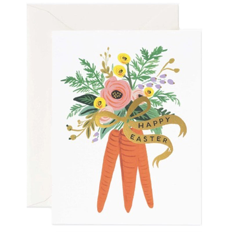 RIFLE PAPER CO. | Carrot Bouquet Easter Card