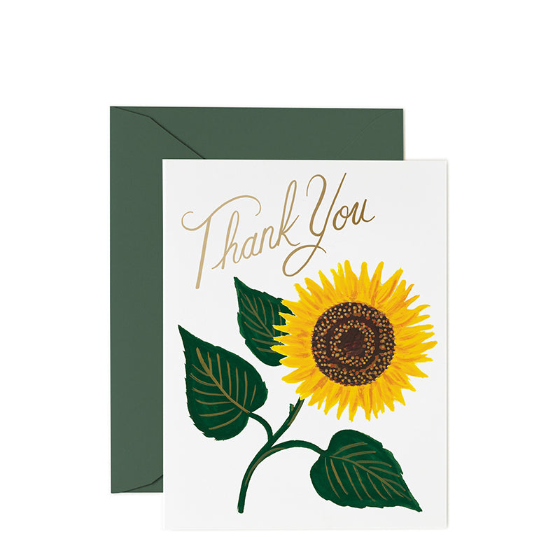 rifle-paper-co-sunflower-thank-you-card