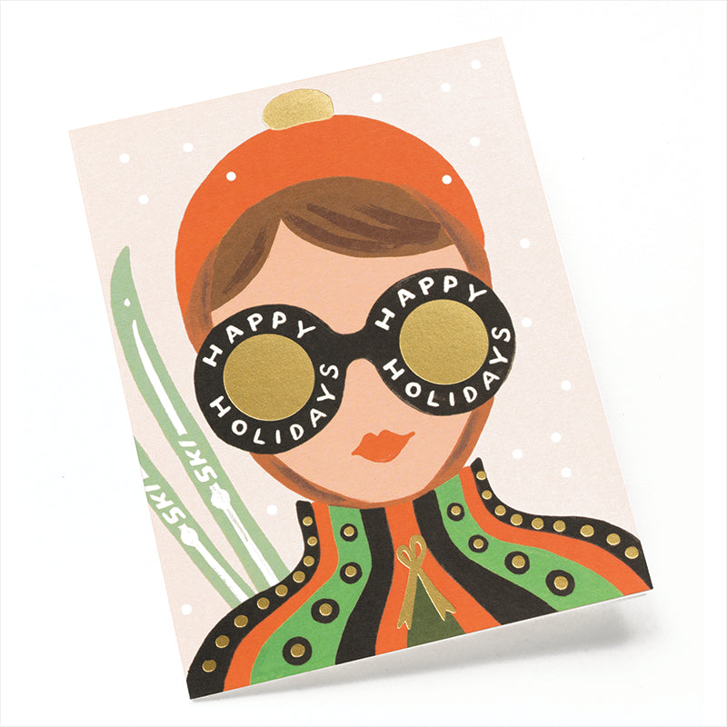 rifle-paper-co-ski-girl-christmas-card
