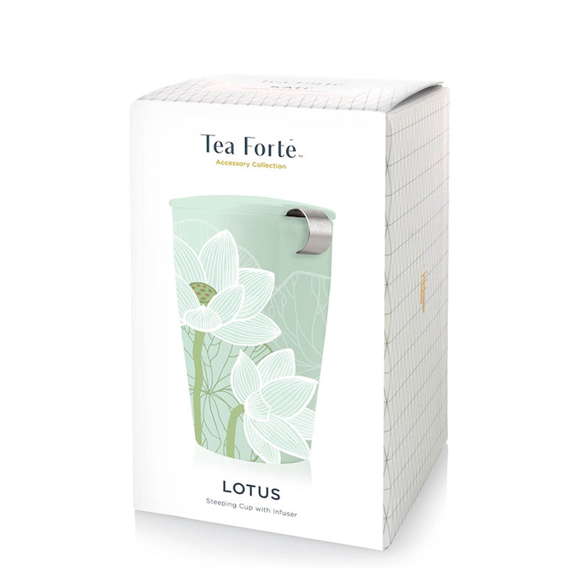 TEA FORTE | KATI Steeping Cup & Infuser - Lotus