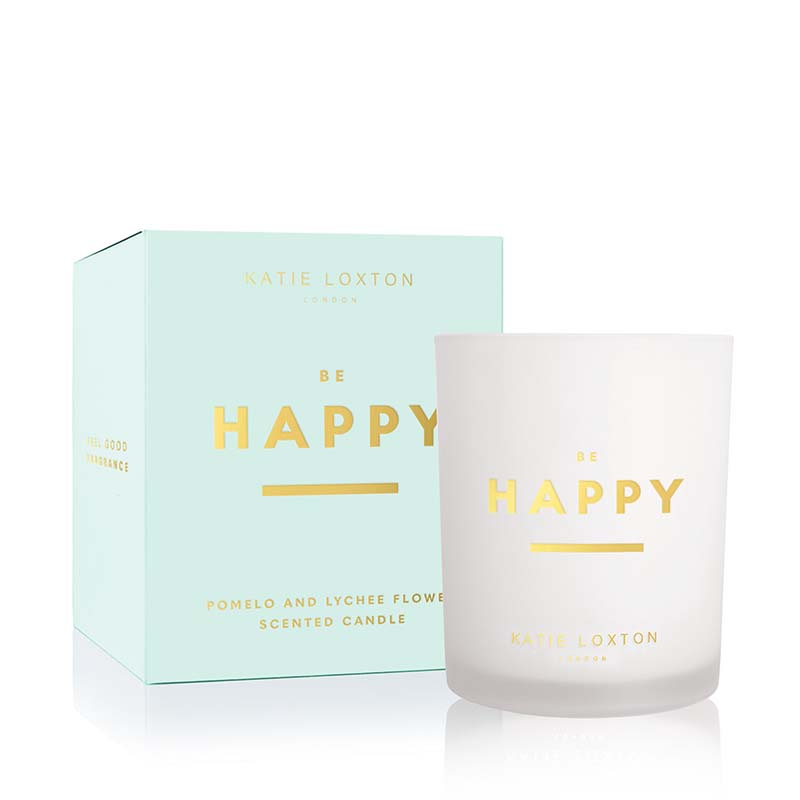 katie-loxton-be-happy-sentiment-candle