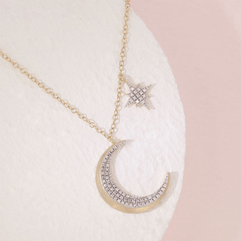 ELLA STEIN | Fly Me To The Moon Necklace