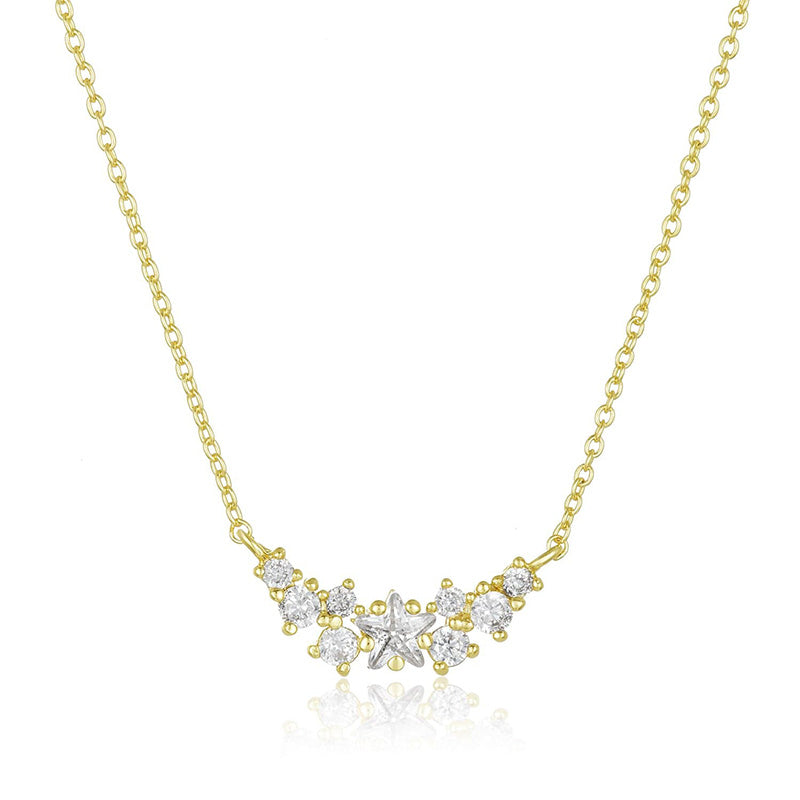 melinda-maria-star-cluster-necklace-gold