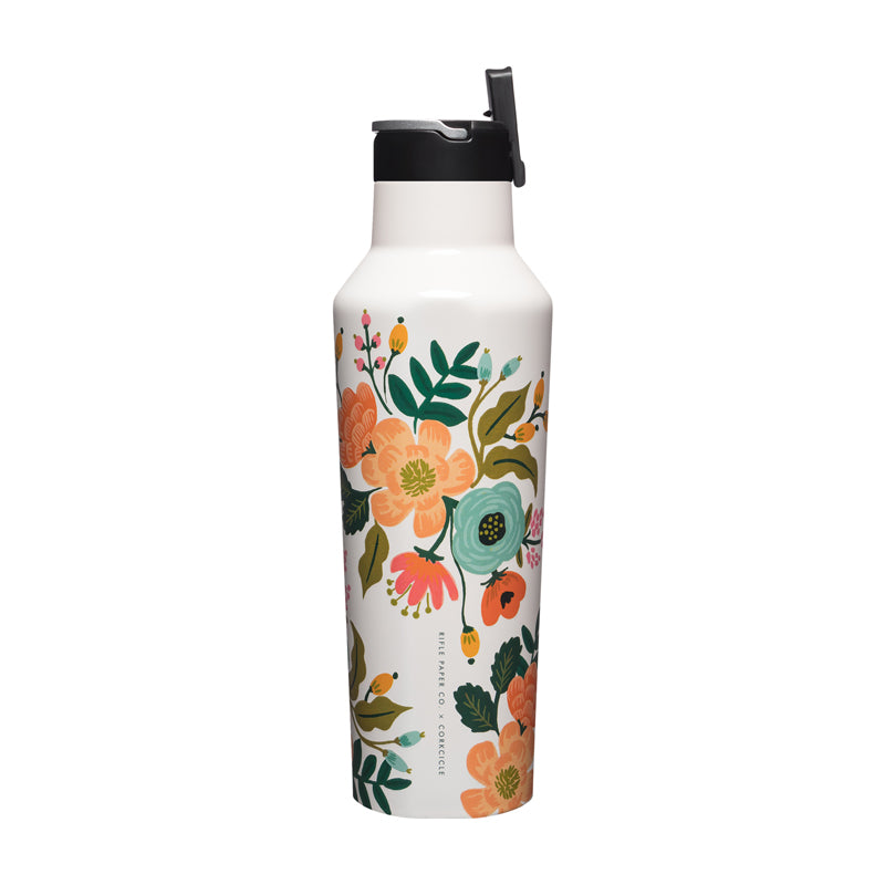 corkcicle-rifle-paper-cream-lively-floral-sport-canteen