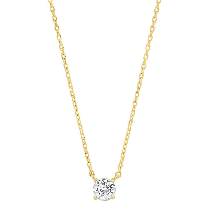 tai-simple-cz-chain-necklace-gold