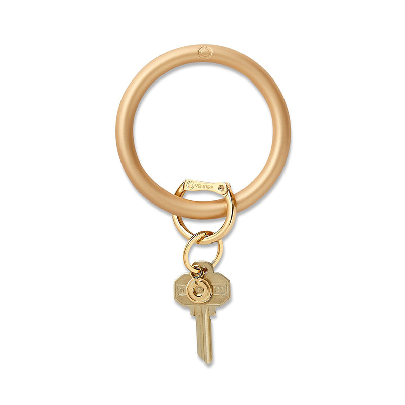O-VENTURE | Big O Key Ring - Gold Rush Solid