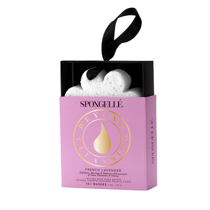 spongelle french lavender boxed flower Spongelle Flower Boxed French Lavender