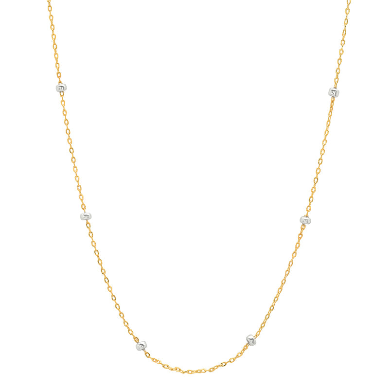 tai-rittichai-gold-chain-with-silver-beads-necklace