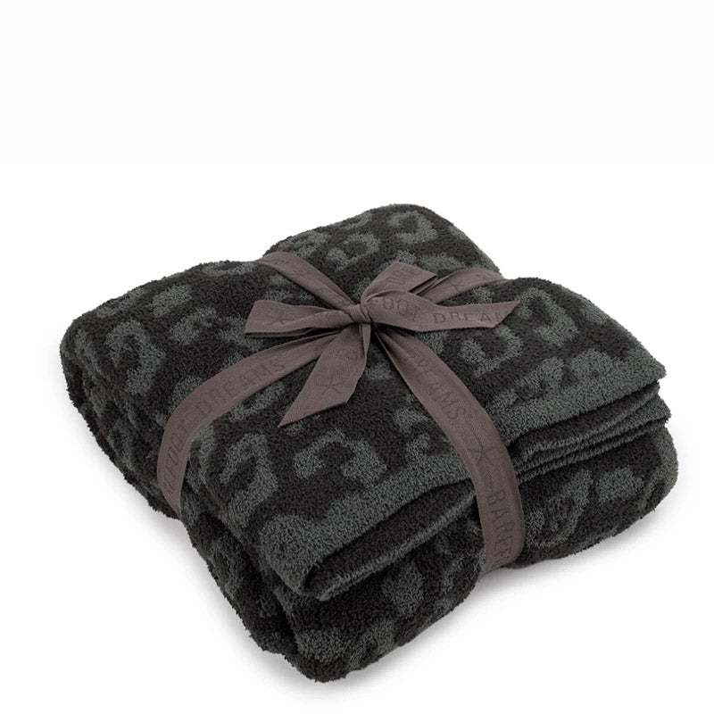 Barefoot Dreams CozyChic® Barefoot in the Wild® Throw- Linen/Warm