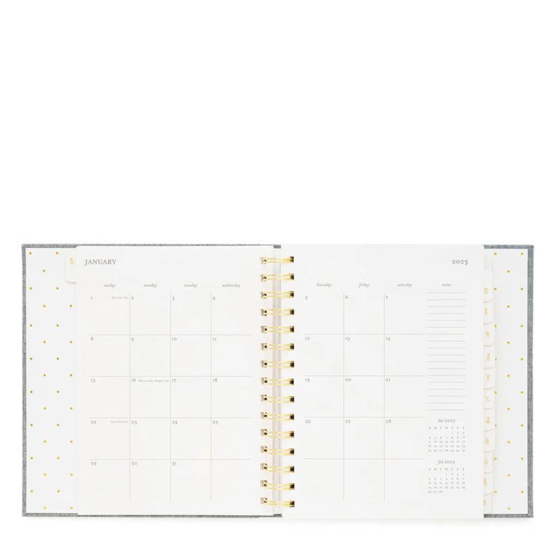 sugar-paper-2023-concealed-planner-monthly-layout
