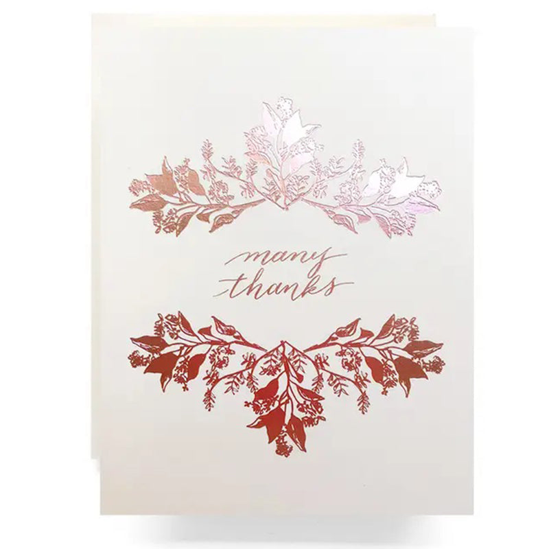 antiquaria-rosegold-many-thanks-card